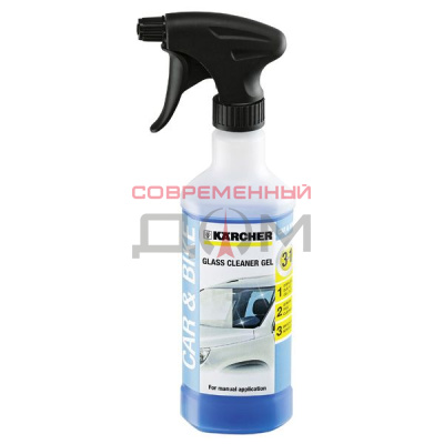 Гель для очистки стекол Karcher 3 в 1 (0,5л) 